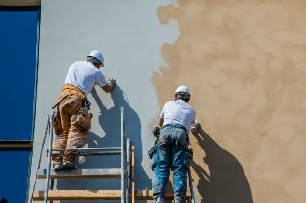 exterior plastering services